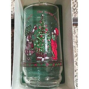 1977 Coca Cola Merry Christmas Limited Edition Glass